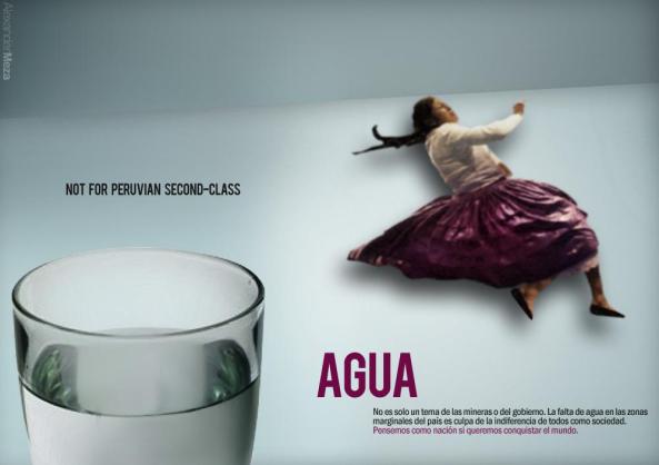 AGUA: "Not for peruvian second - class"